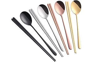 Buyer Star 4-in-1 Chopsticks and Spoons Set