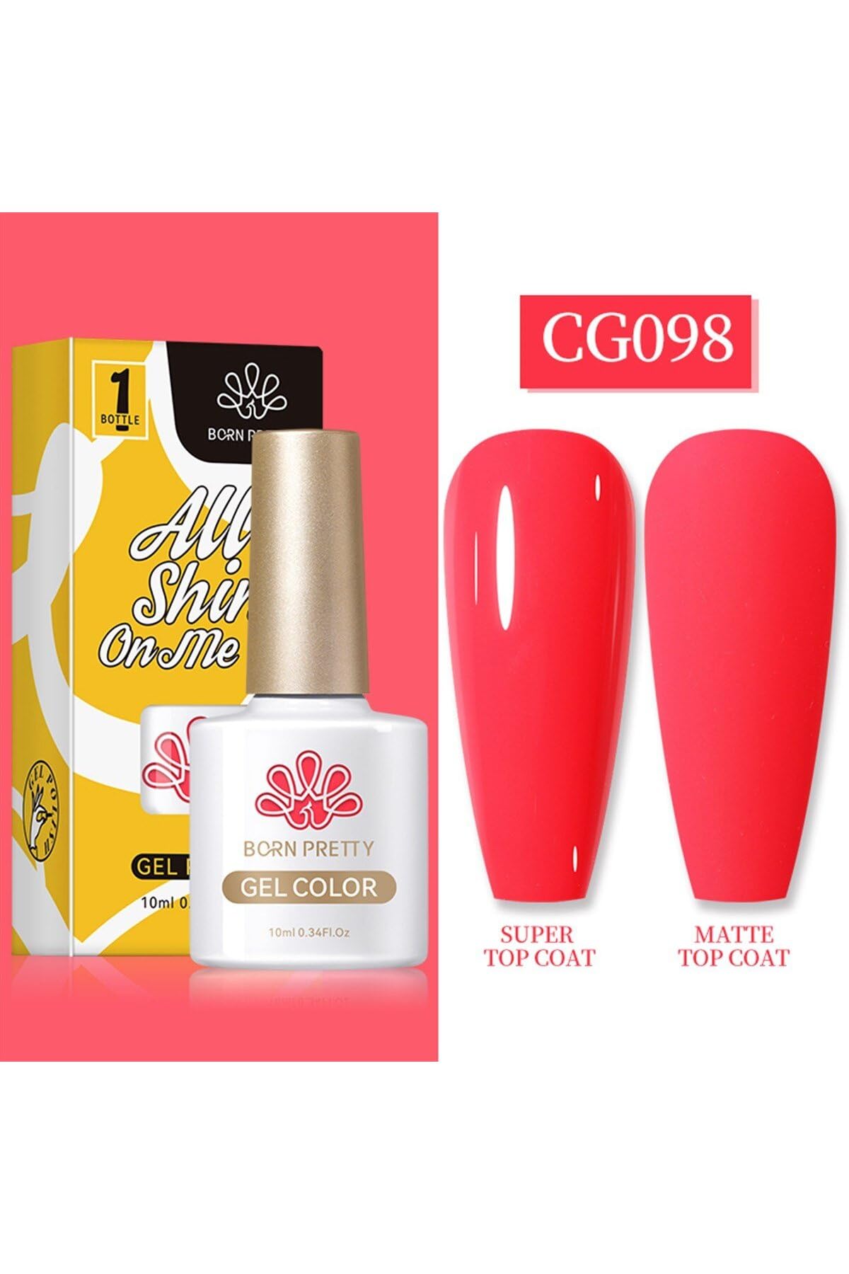 Born Pretty 10 Ml Sılky Whıte Serisi Kalıcı Oje Cg098 (55845) 2701