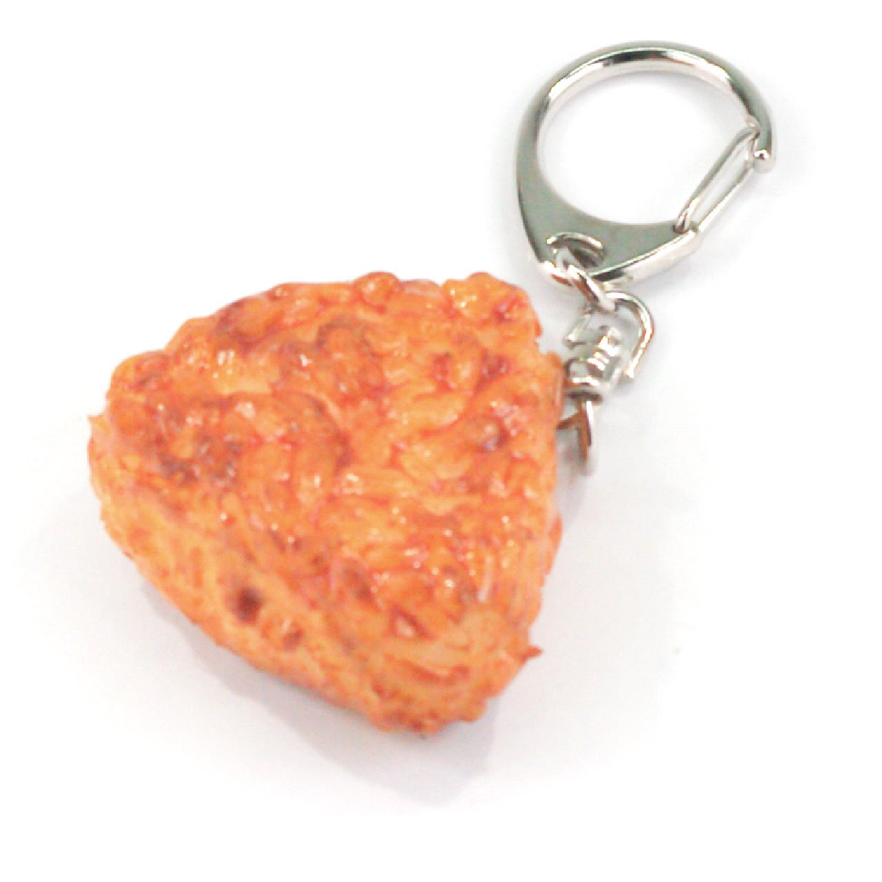 【見るたび、お腹が鳴る】焼きおにぎり 食品サンプル キーホルダー かわいい おもしろ お土産 プレゼント 059OK｜ココナッツ・アクセサリー : Home & Kitchen