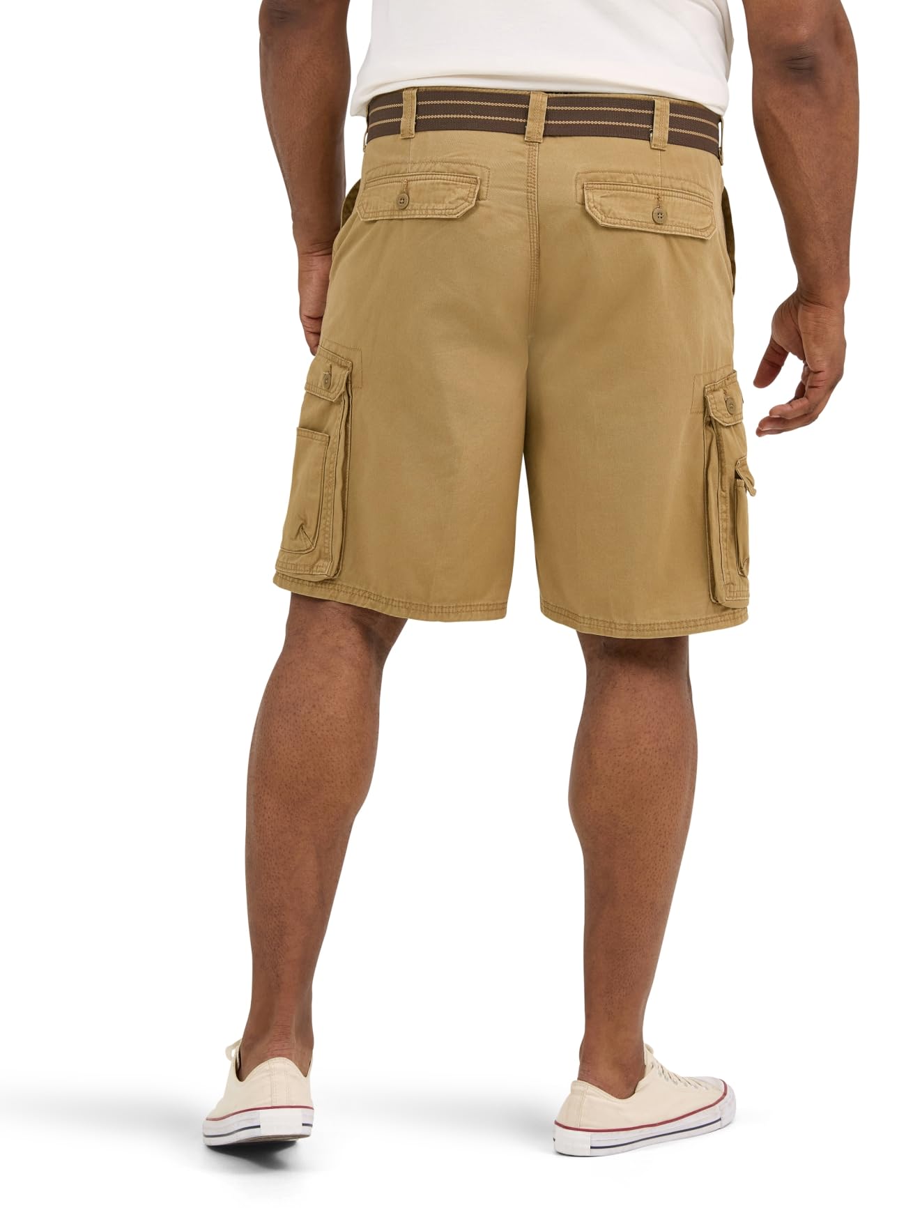 Lee, Harren - Shorts, New Belted Wyoming Cargo Short, Bourbon – Ansicht 3