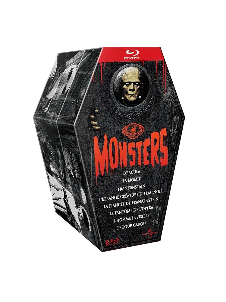 Universal Pictures Monsters - Coffret 8 films [Édition Collector] [Blu-ray]