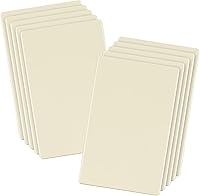 Vista 10 de LIDER Placa de pared en blanco, resistente a la temperatura y a los impactos, acrílico, reflectante, cubierta sin tornillos, actualización