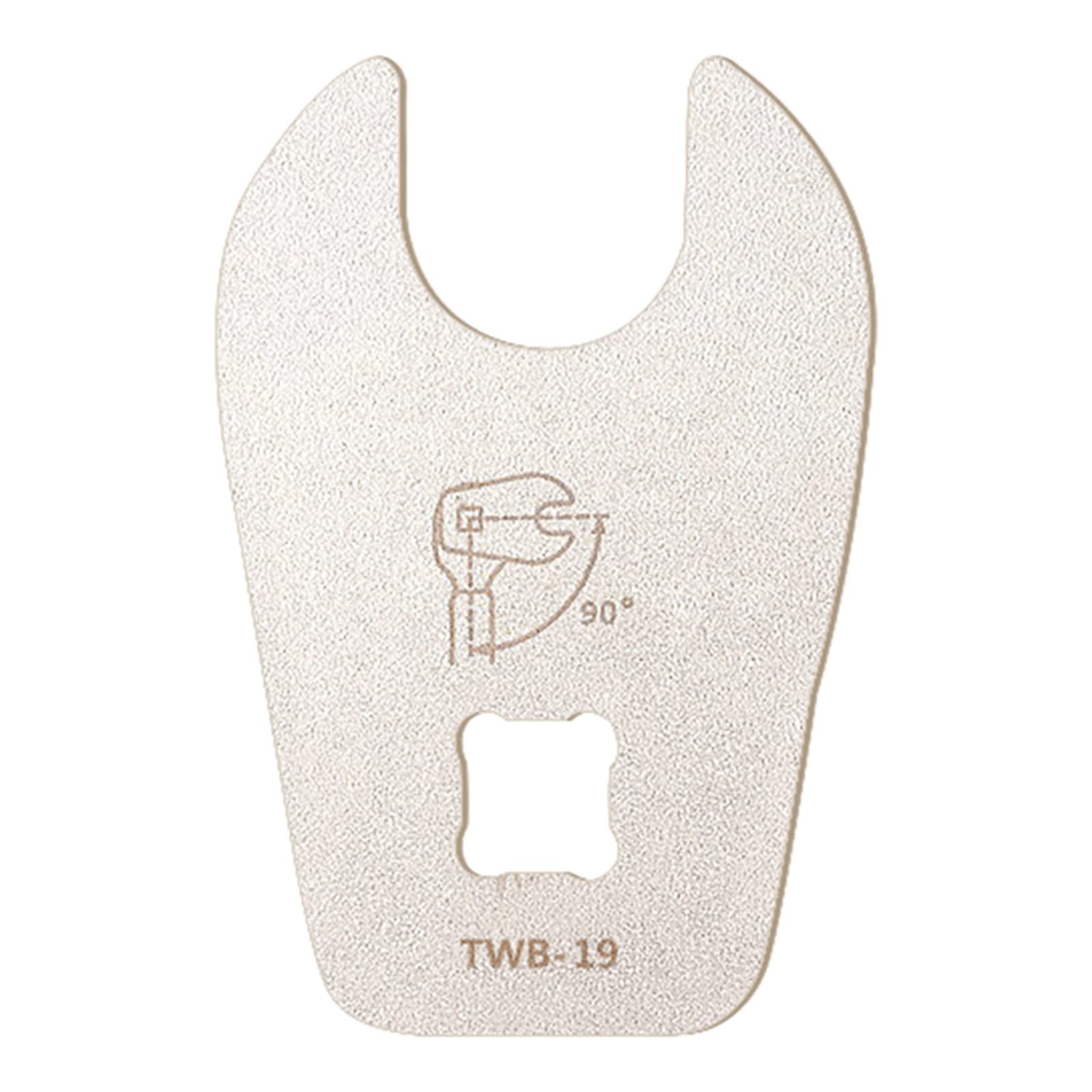 Crowfoot Clé à fourche 3/8" Pied d'oie 13 mm-19 mm Clé à Systermes de Frein Clé