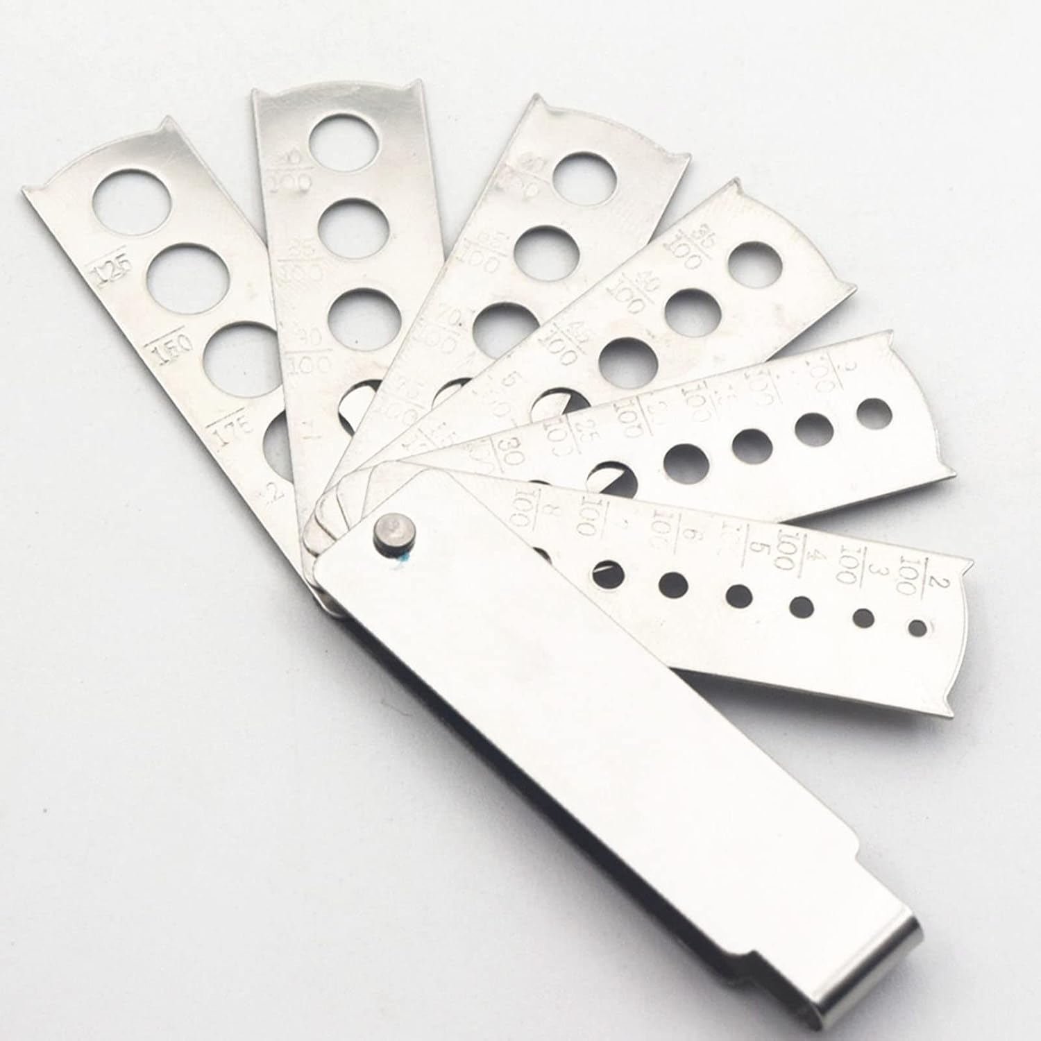 Gem Measuring Tool Jewelry Tool Jewelry Equipment Accessory Diamond Gem Gauge Stone Measuring Tool for Gem Diamond Stainless Steel image 5