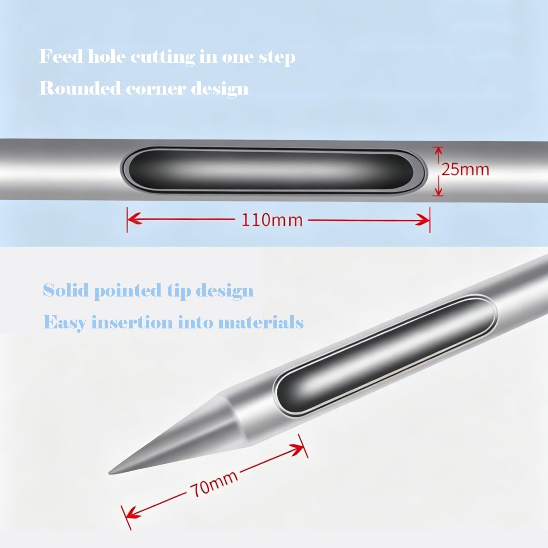 Próbnik sondy do ziarna, stożek do pobierania próbek proszku ze stali nierdzewnej z obrotowym uchwytem, rurka sondy cementowej i nawozowej, D-32 mm L-250 cm dla łatwego pobierania próbek