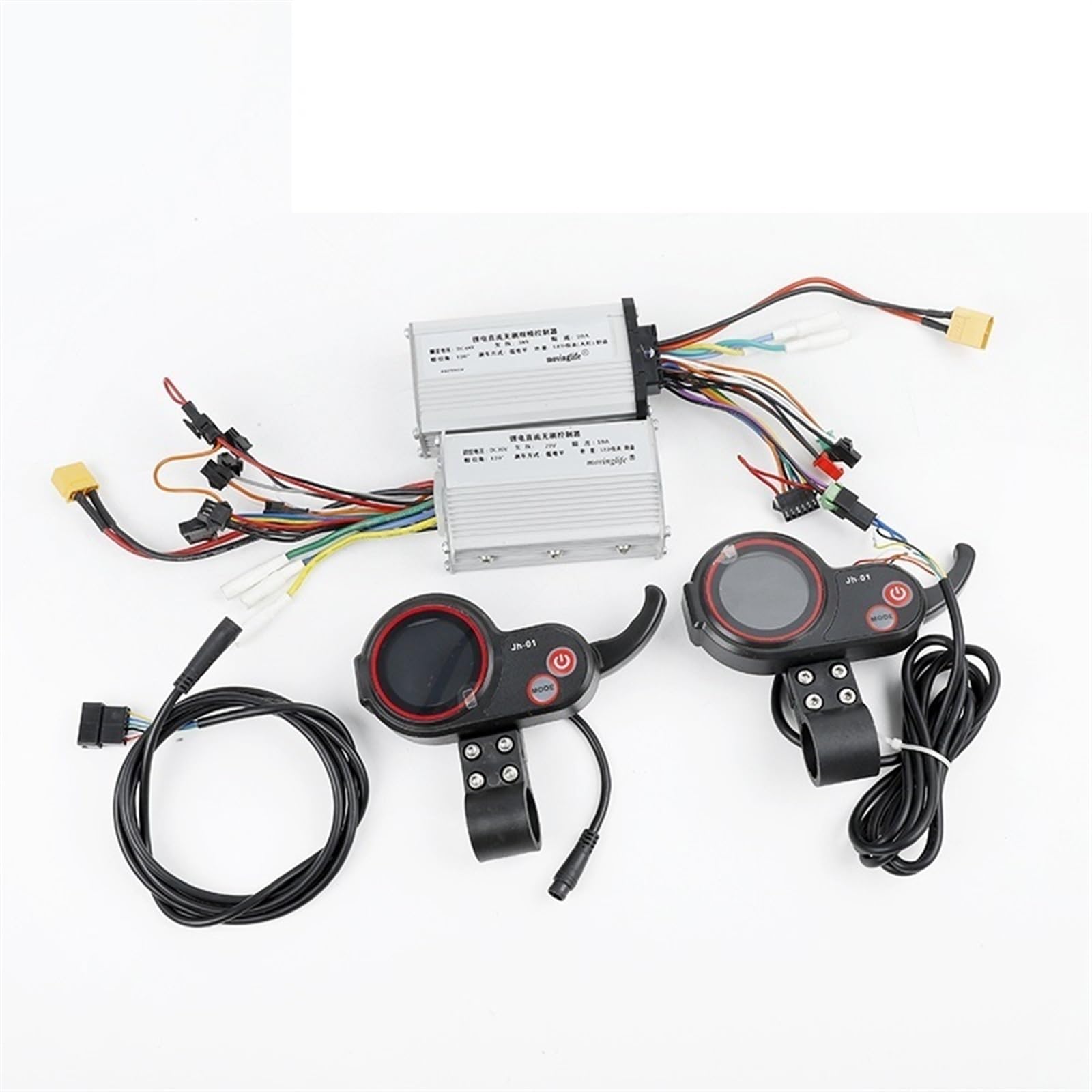 Contrôleur de moteur for Scooter électrique 36V/48V JH-01, 10 pouces, contrôleur de moteur sans balais Intelligent, affichage des instruments sans Hall Affichage du compteur de vitesse du scoo