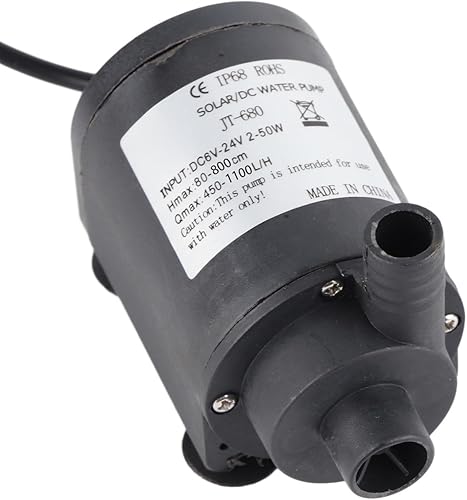 Miniatura 3 de Bomba de circulación de acuario con motor sin escobillas, DC24V sumergible 1000 LH Bomba subacuática silenciosa para tanques de peces con cable de