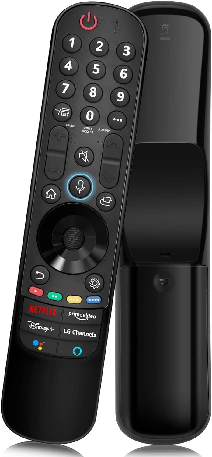 Universal LG Voice Magic Remote 21GA, Replacement for LG Smart TV AN-MR21GA  AN-MR20GA AN-MR19BA AN-MR18BA AN-MR650A 2021 2020 2019 2018 2017 Models