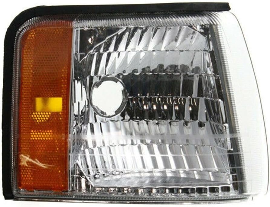 Corner Light Front Right Passenger Side Orange Clear Lens Lamp Marker Signal Turn Park for Cadillac for DeVille 1997-1999