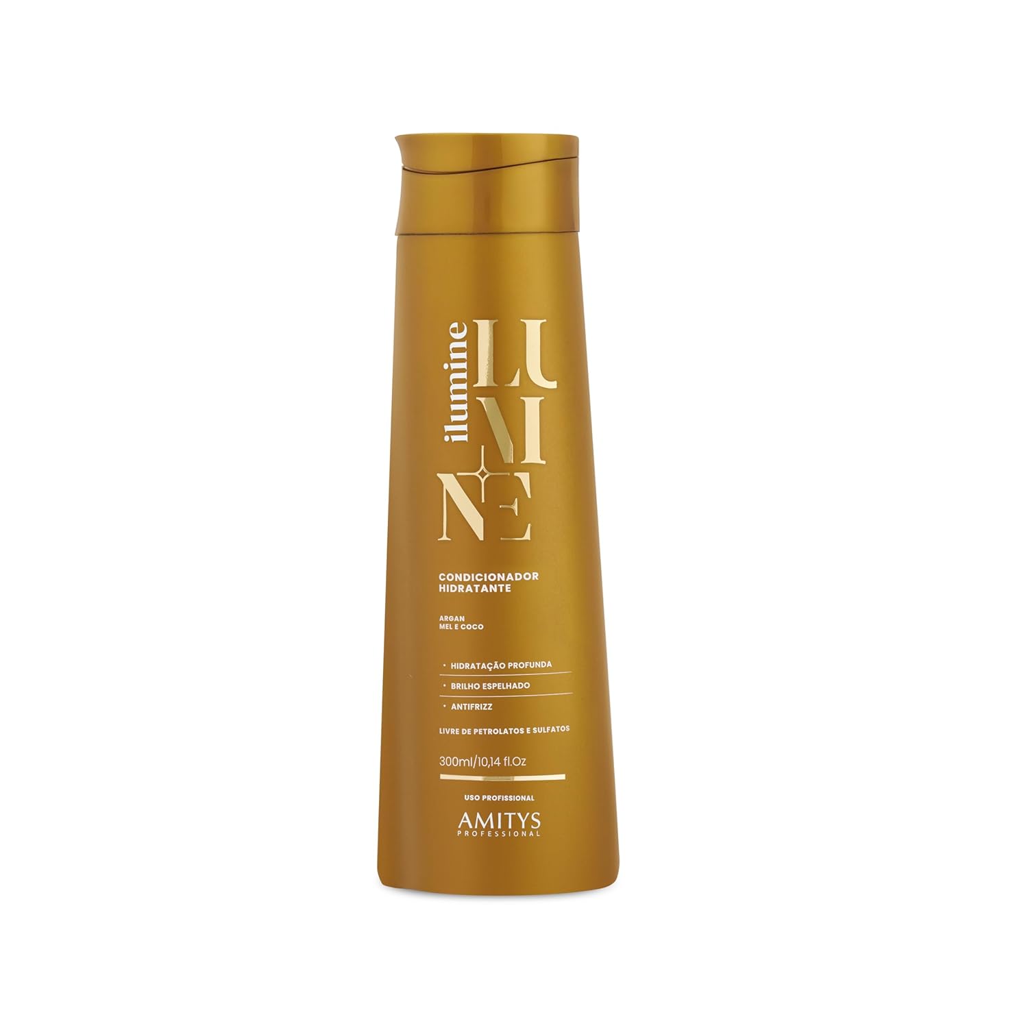 Ilumine Conditioner, Deep Hydrating, Argan Oil, Coconut Oil, Honey Extract, Clean Shine, Anti-Frizz, Petroluem-Free, Sulfate-Free, Paraben-Free, Vegan, 300 milliliters
