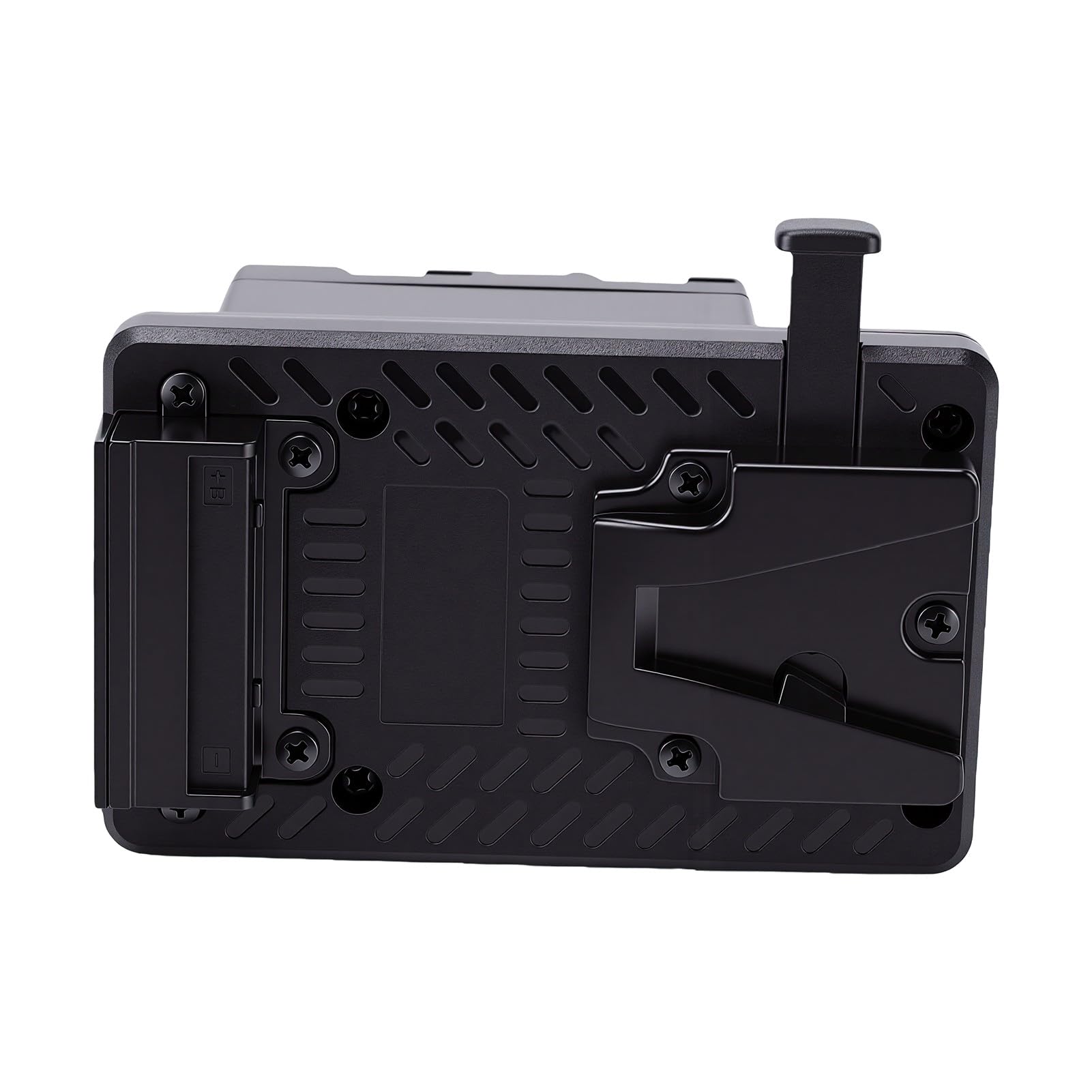 KIMISS Adattatore Piastra Conversione Batteria V Mount, Connettore Alimentazione Esterna per Videocamera con Protezione da Sovratensione per PXWX280 FX6 FS5 Z280