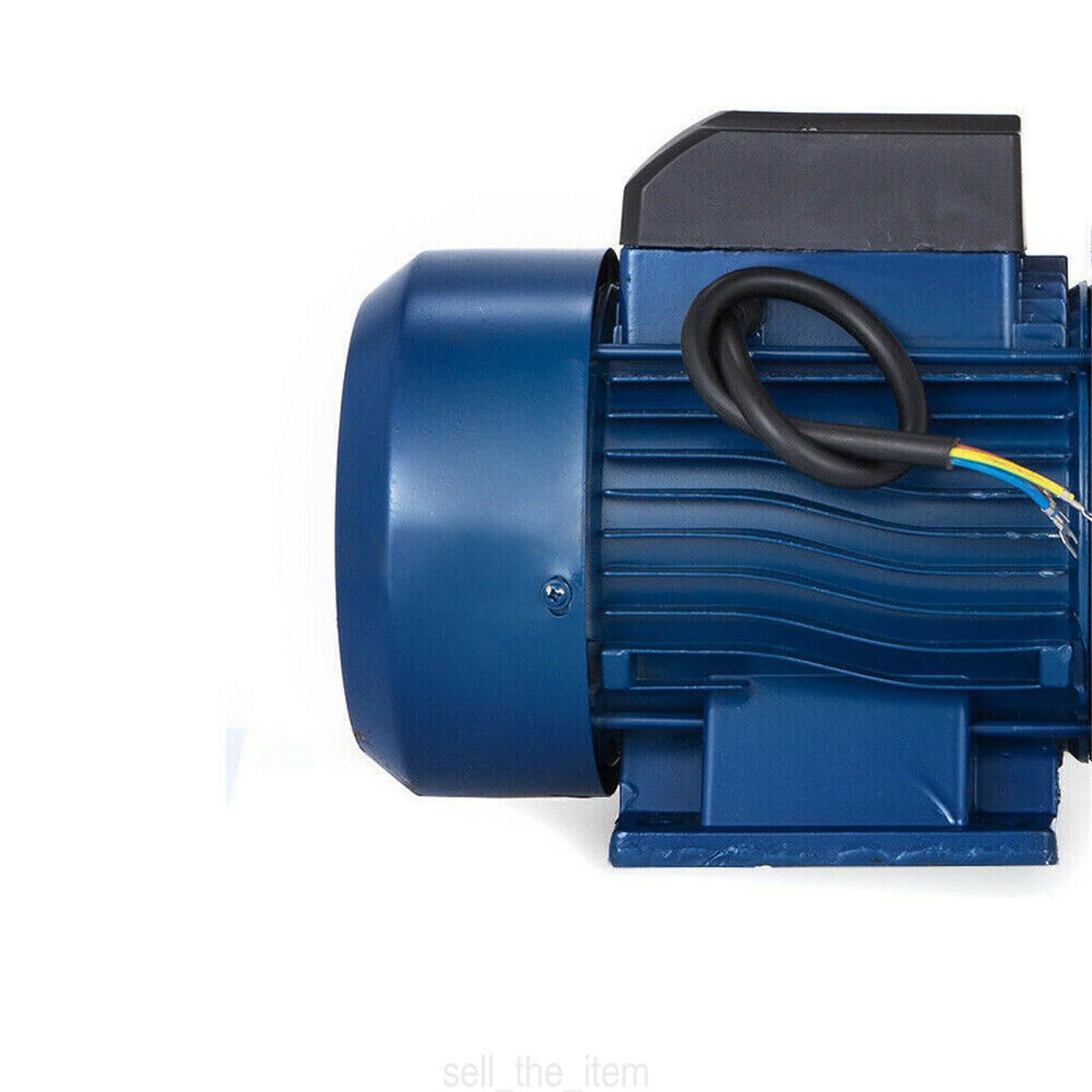 Pompe centrifuge 2500 W - Pompe de jardin - Pompe à eau avec pressostat - 3 CV - 4000 l/h - 2850 tr/min - En acier inoxydable - Pour bassins, jardins, modélisation de puits - Bleu