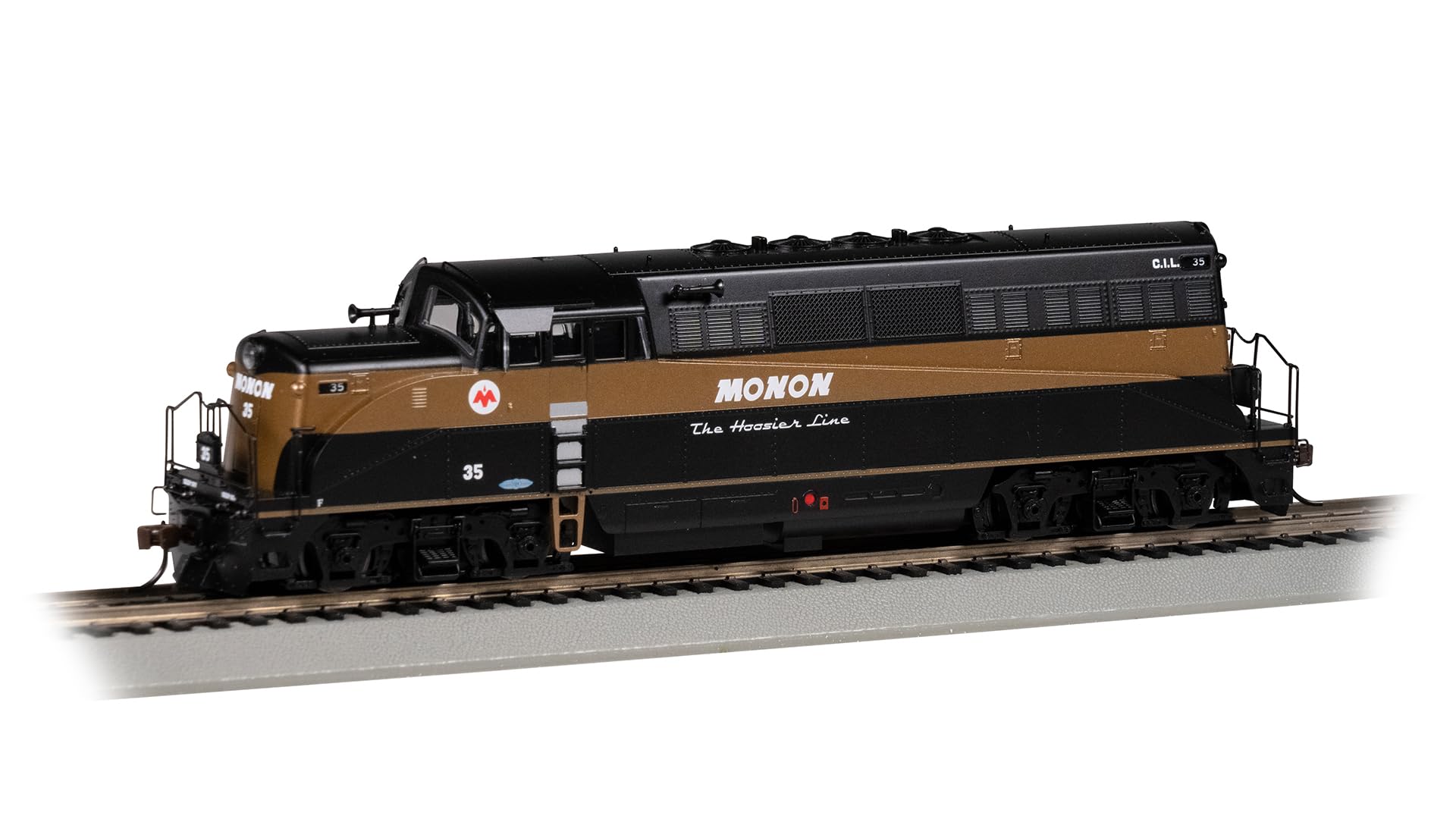 Bachmann Trenes - Locomotora equipada EMD BL2 DCC - MONON #35 - Escala Ho