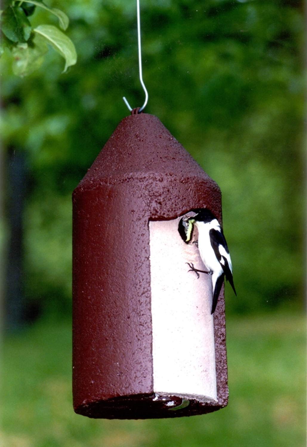 Naturschutzprodukt Nisthöhlen Satz 2 Stück Typ 2M Nisthilfe freihängend FG Vogelhöhle Flugloch 32 mm