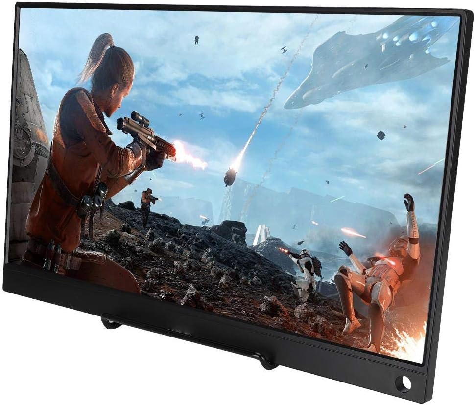 Up To 40% OFF Jarchii 【𝐁𝐥𝐚𝐜𝐤 𝐅𝐫𝐢𝐝𝐚𝒚 𝐒𝐚𝐥𝐞】 1920x1080P HD Monitor,700:1 15.6inch Narrow Frame Portable Ultra-Thin IPS Panel Type-C One-line Connection Monitor for HDMI/NS/XBOXs / PS4 / Laptops(#1) Super Brands Jarchii 【𝐁𝐥𝐚𝐜𝐤 𝐅𝐫𝐢𝐝𝐚𝒚 𝐒𝐚𝐥𝐞】 1920x1080P HD Monitor,700:1 15.6inch Narrow Frame Portable Ultra-Thin IPS Panel Type-C One-line Connection Monitor for HDMI/NS/XBOXs / PS4 / Laptops(#1)