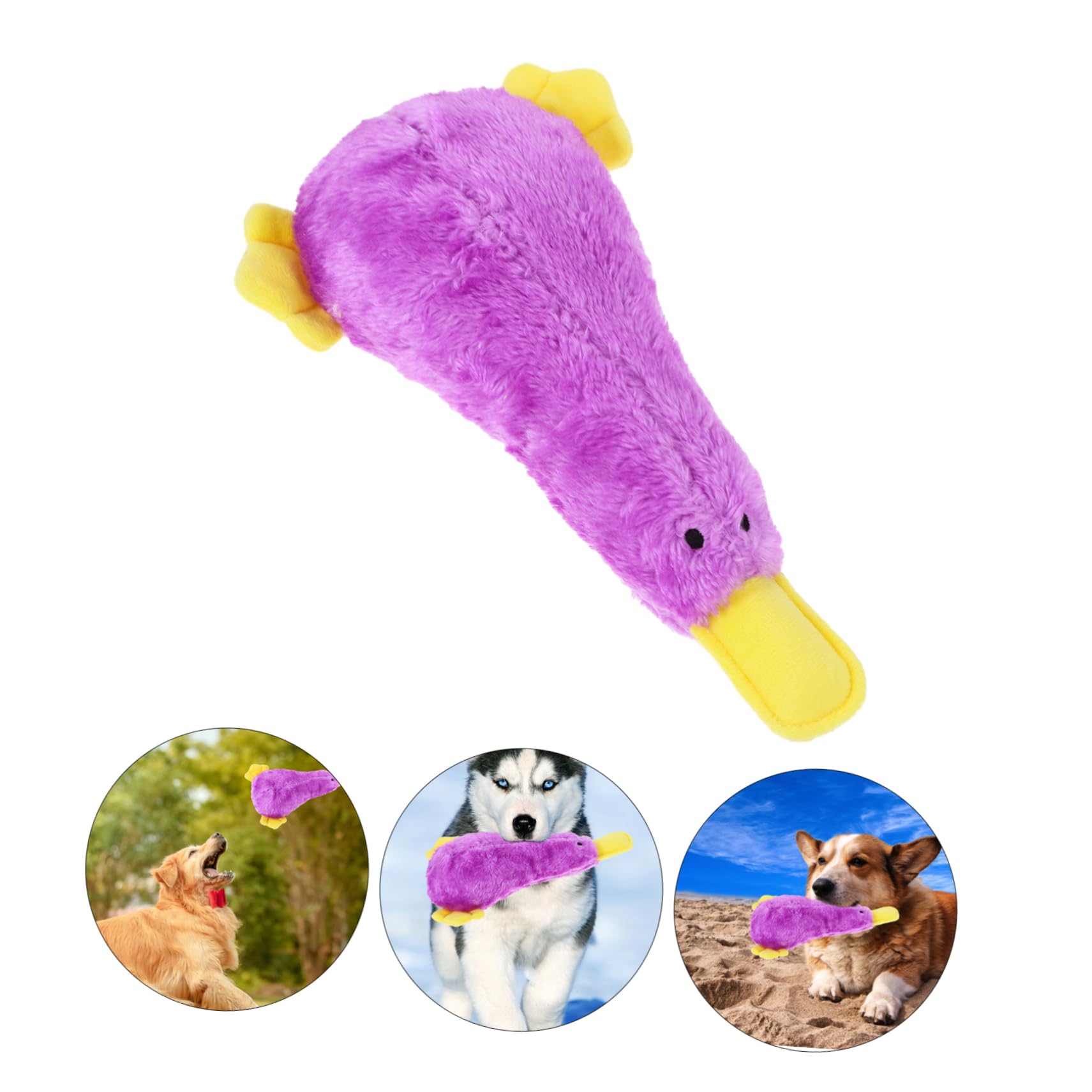 Toddmomy Jouet à Mâcher pour Chien Qui Couine Jouet de Dentition pour Chien pour Chiot