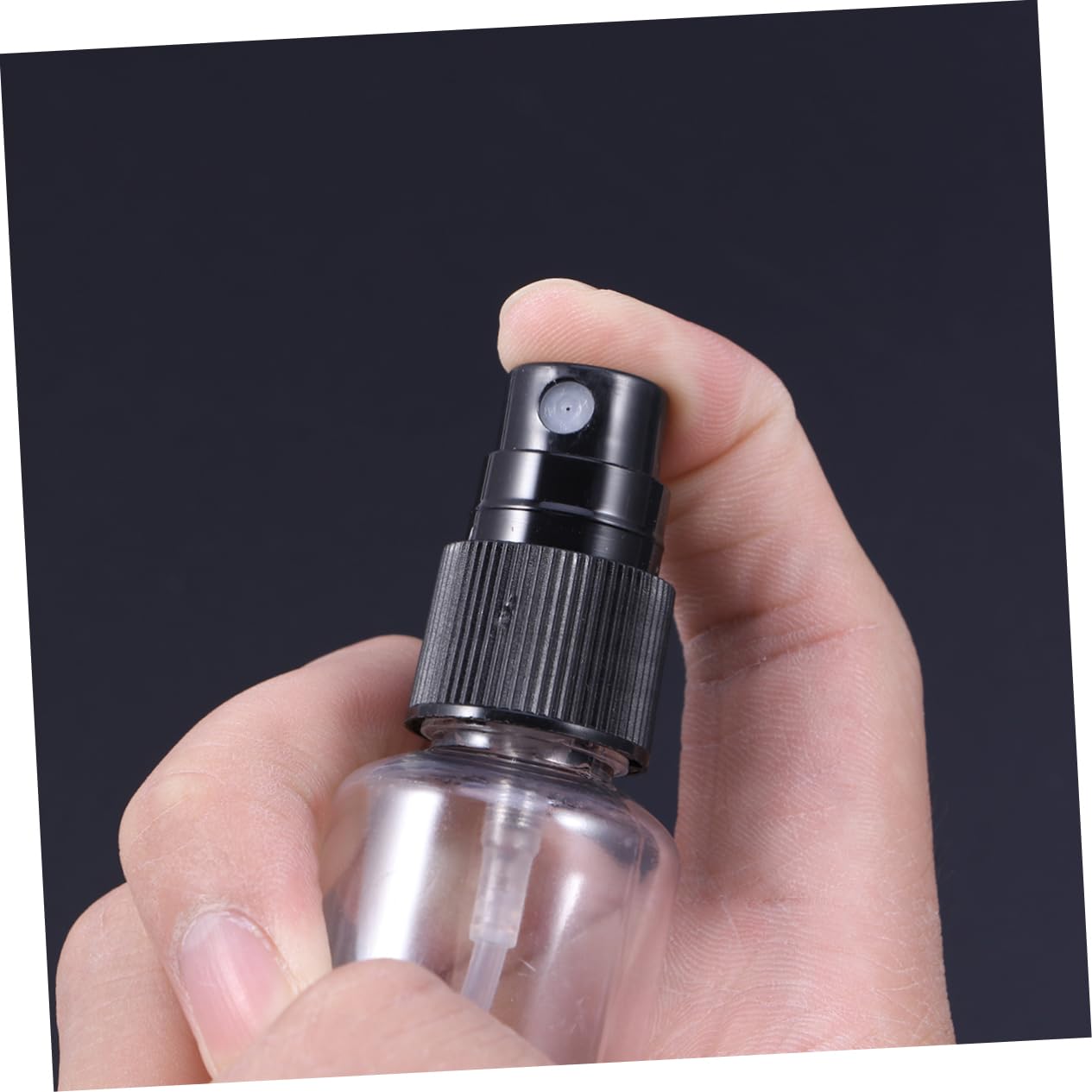 FOMIYES 3 Set Di Flaconi Spray Vuoti in Plastica Da 30 Ml Flaconi Da Viaggio Portatili Con Pulsante A Molla Per Profumo Dopobarba 12 Pezzi * 3