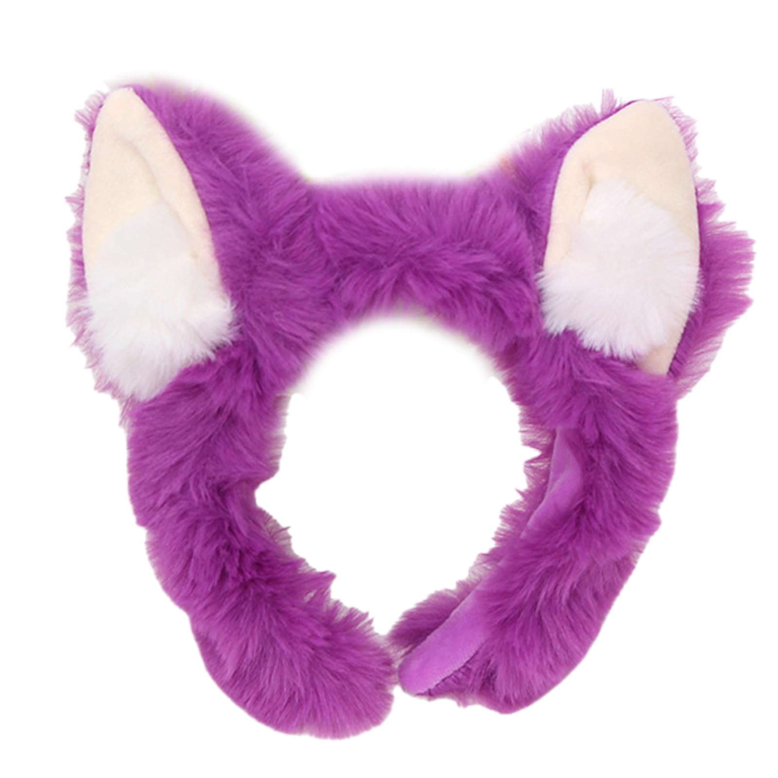 MICFENY Plush Animal Ears Hairband 's Theme Headwear Lightweight Comfortable Daily Use Party Headgear