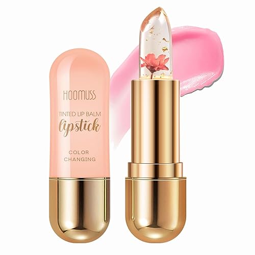 Miniatura 8 de Bálsamo labial Glimmer, bálsamo labial tintado de larga duración, lápiz labial de pH que cambia de color, lápiz labial natural, lápiz labial con