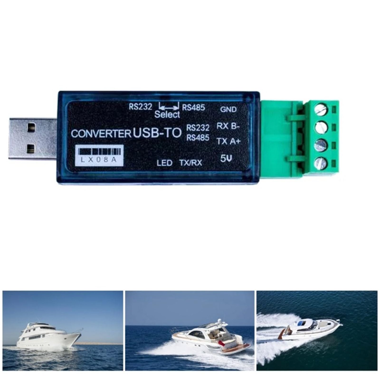 Convertitore da USB a RS485 RS232 che supporta lunghe distanze