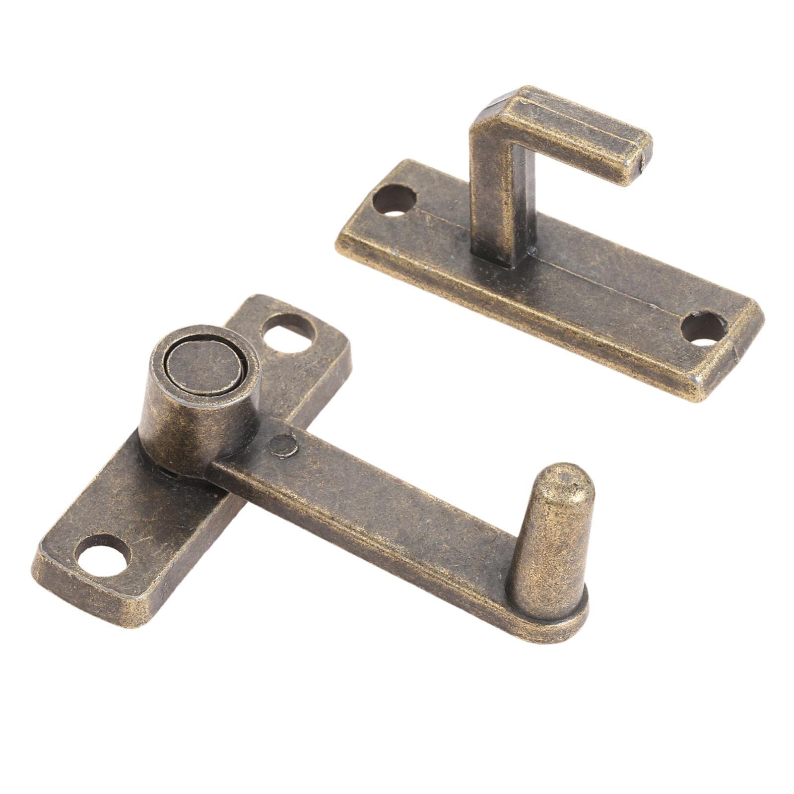 Loquet de sécurité coulissant en alliage de zinc premium au design classique et robuste