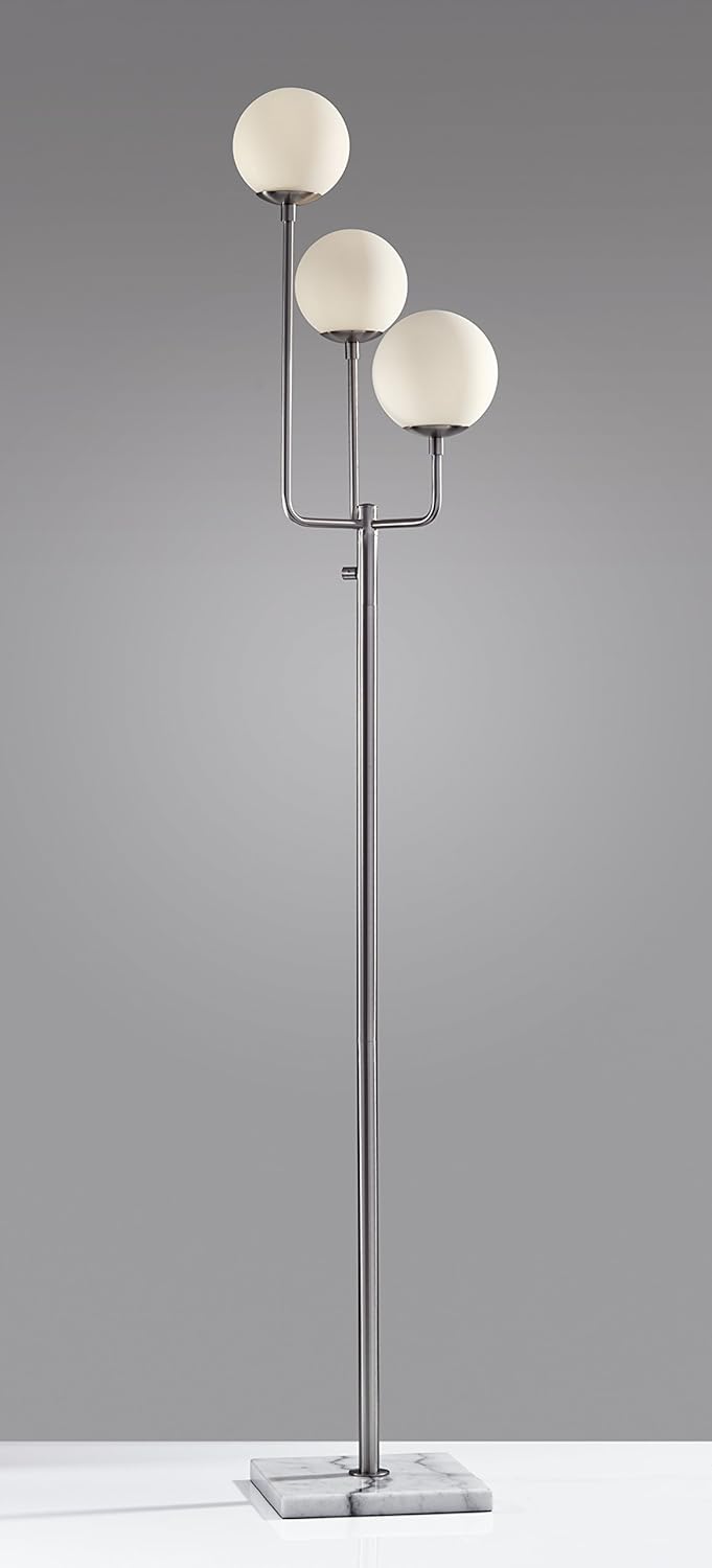 Wееklу Tор Sаlе Adesso 3059-22 Asbury, Floor Lamp, Brushed Steel