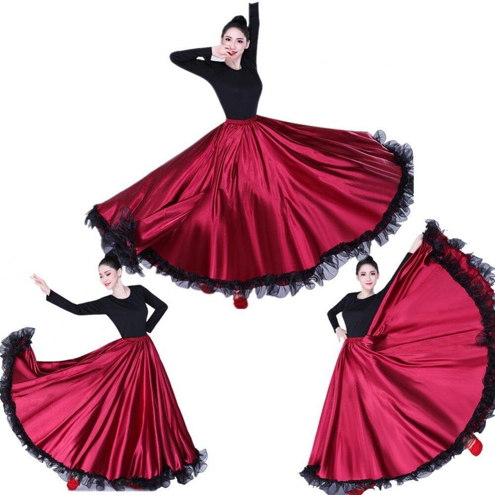 Jupe de danse du ventre big swing pour performance Halloween