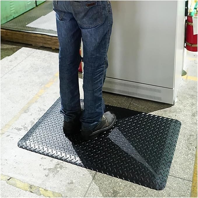 Tapis de sol ergonomique anti-fatigue conducteur pour réduire la fatigue et l'électricité statique