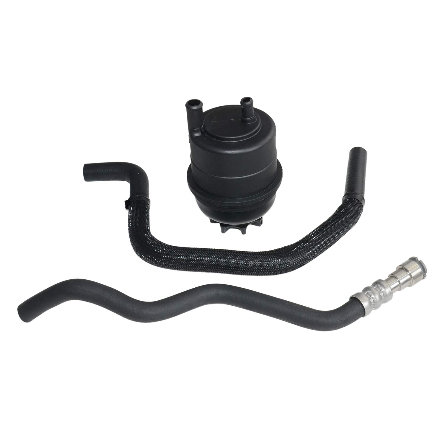 32411093130 Power Steering Hose Fluid Tank Kit Replacement for BMW E46 3 Series M52 M54 1999-2007#32411094951 32411097164