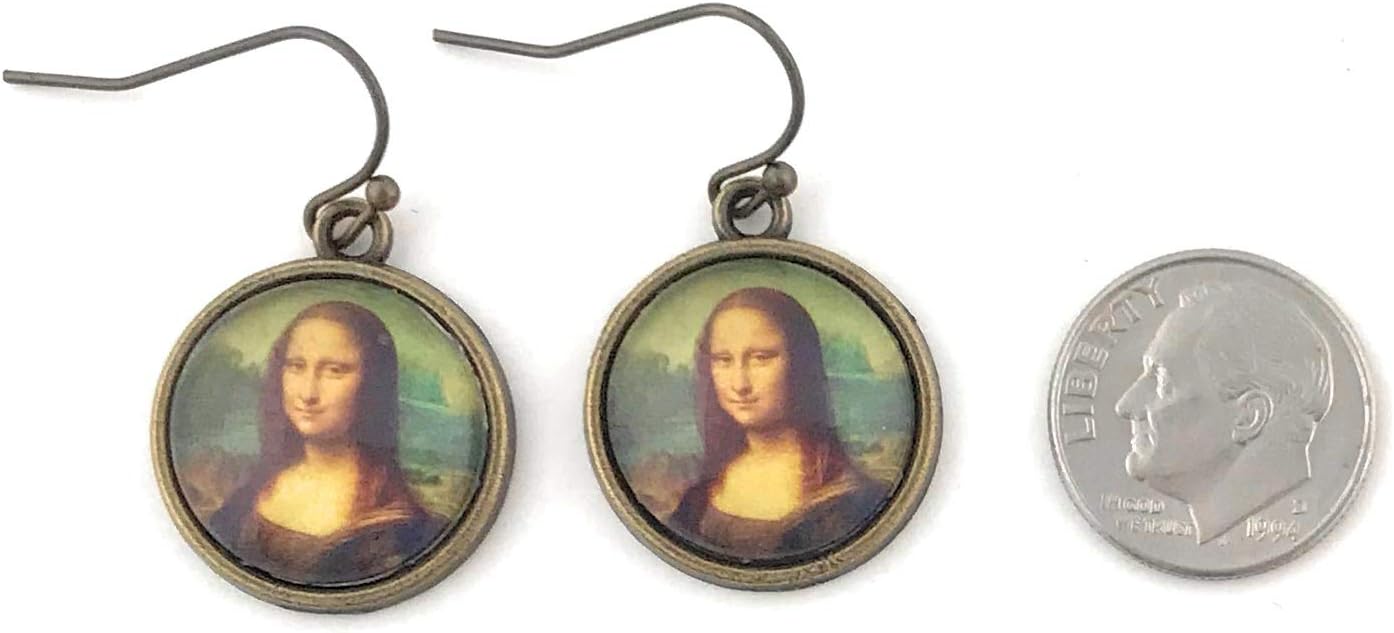 Mona Lisa Earrings for Women - Handmade