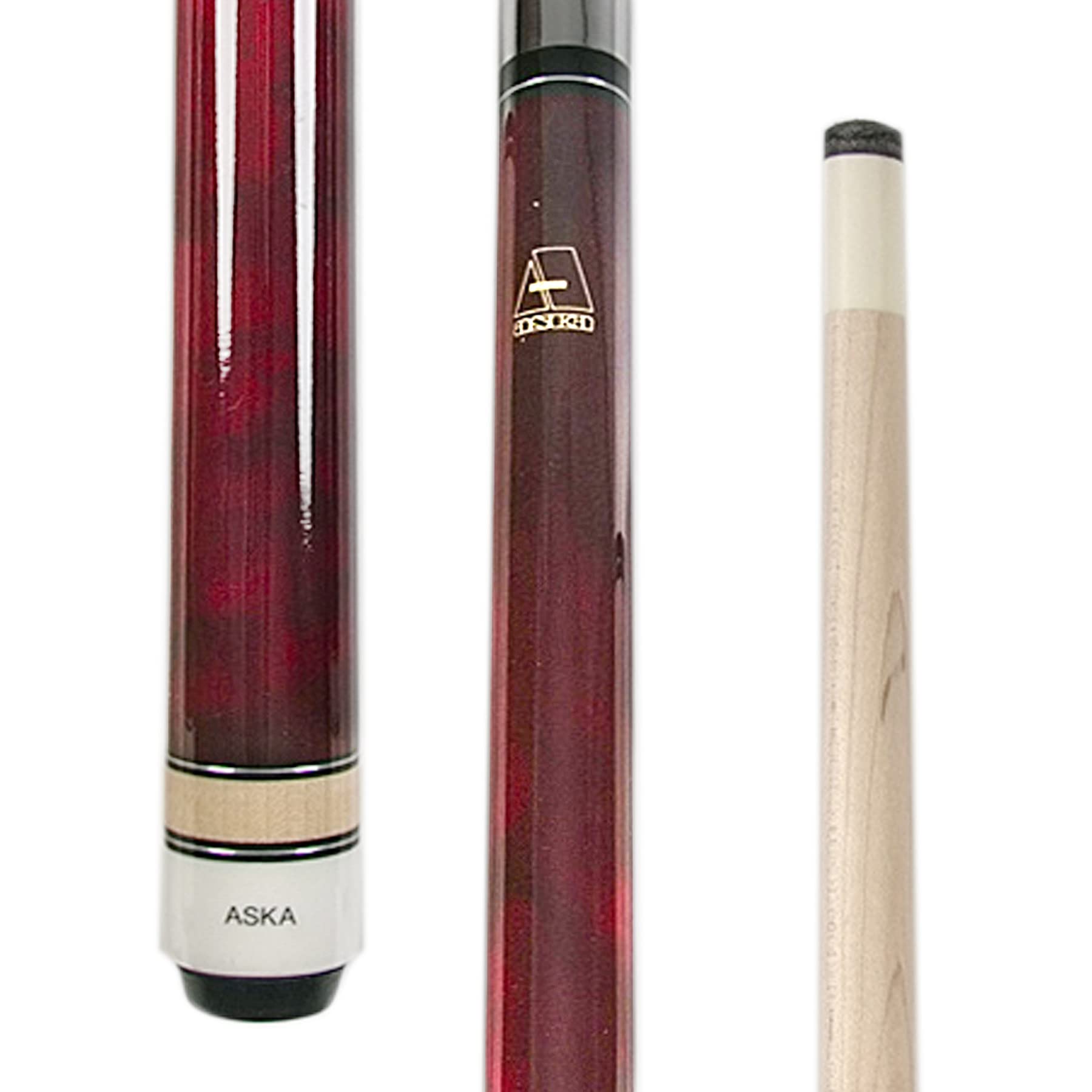 ASKA Short Kids Cue LCS, Canadian Hard Rock Maple Billiard Pool Cue Stick