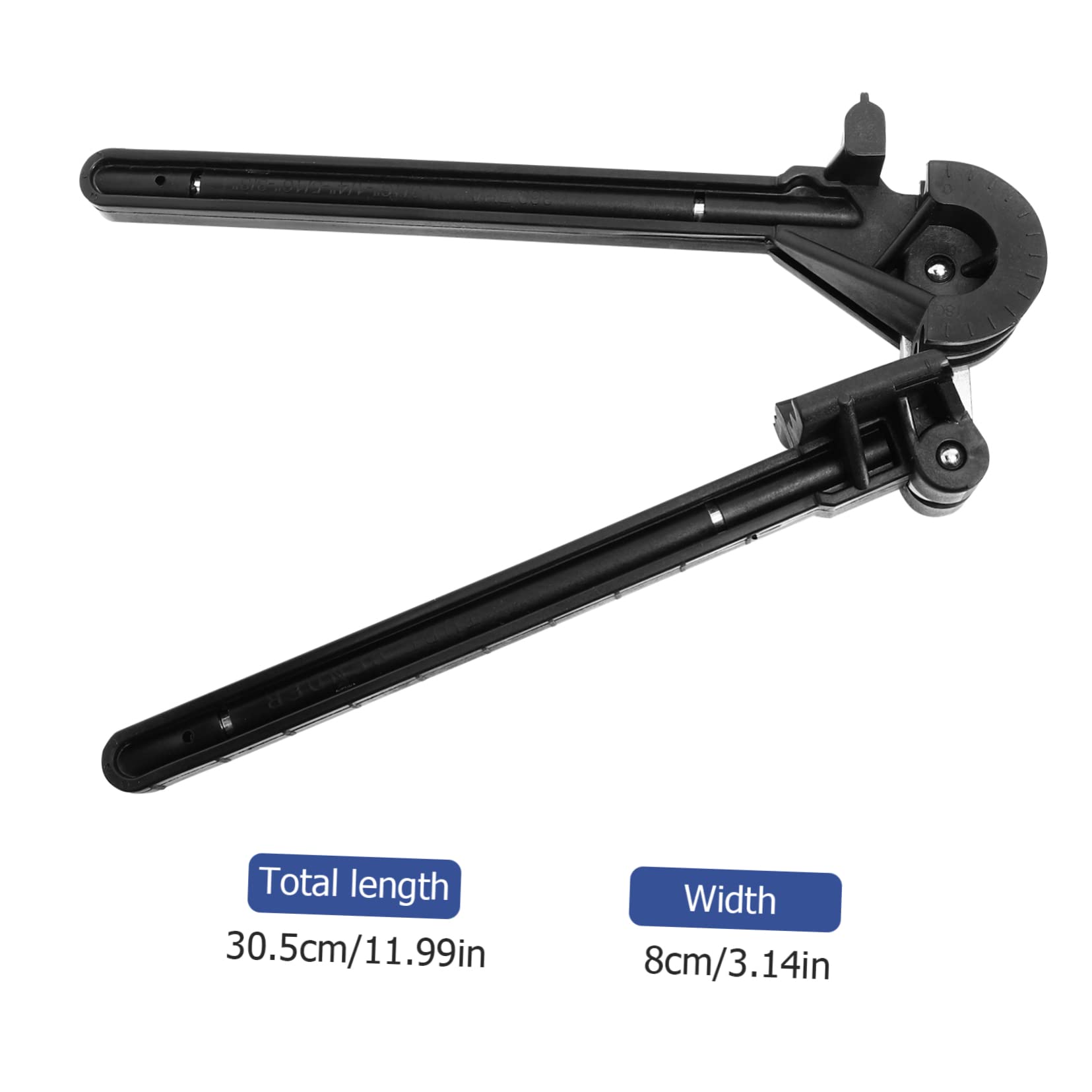 Operitacx 1pezzi Piegatubi Manuale per Tubi in Rame Utensile per Piegare Tubi in Alluminio e Acciaio Inossidabile Piegatubi Marcatura Calibrata per Curve Precise Lato Sinistro, Destro e Offs