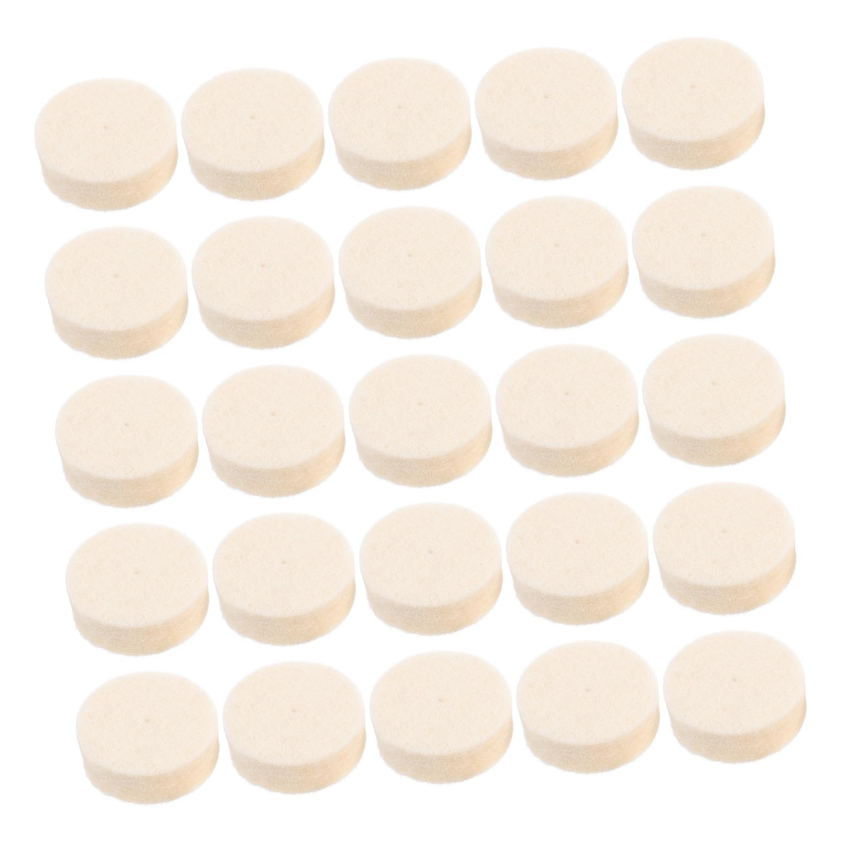 Gatuida 500piezas Cabezas De Pulido De Lana Para Joyería y Accesorios Para Herramientas Rotativas Ruedas De Abrasión De Fieltro Conjunto De Pulido y Resistente Al Desgaste