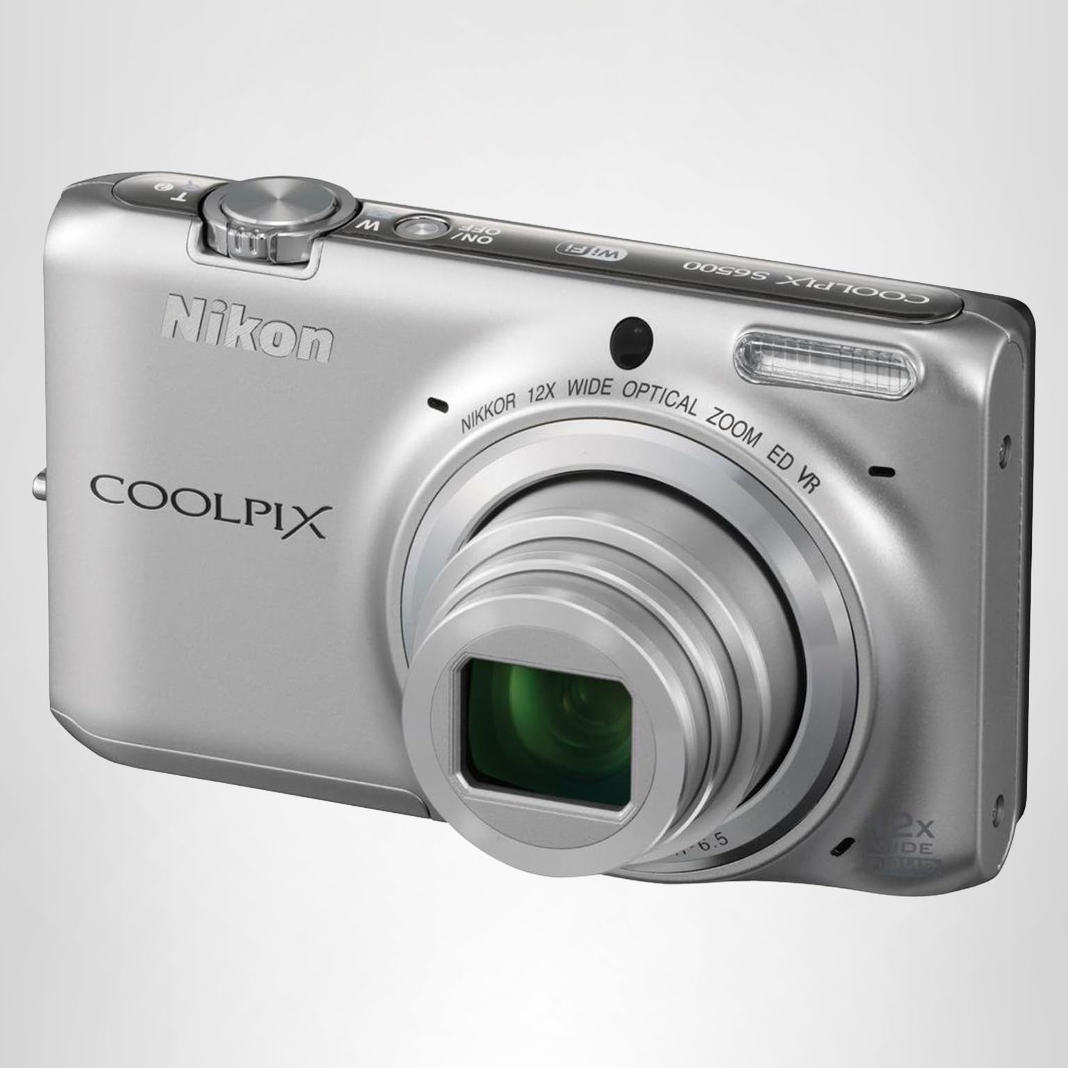 Amazon.com : Nikon Coolpix S6500 Wi-Fi Digital Camera with 12x 