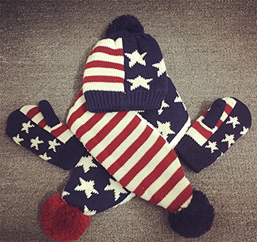 WJP Sciarpa Hat Guanti Tre Kit Pezzo Coreano Onda