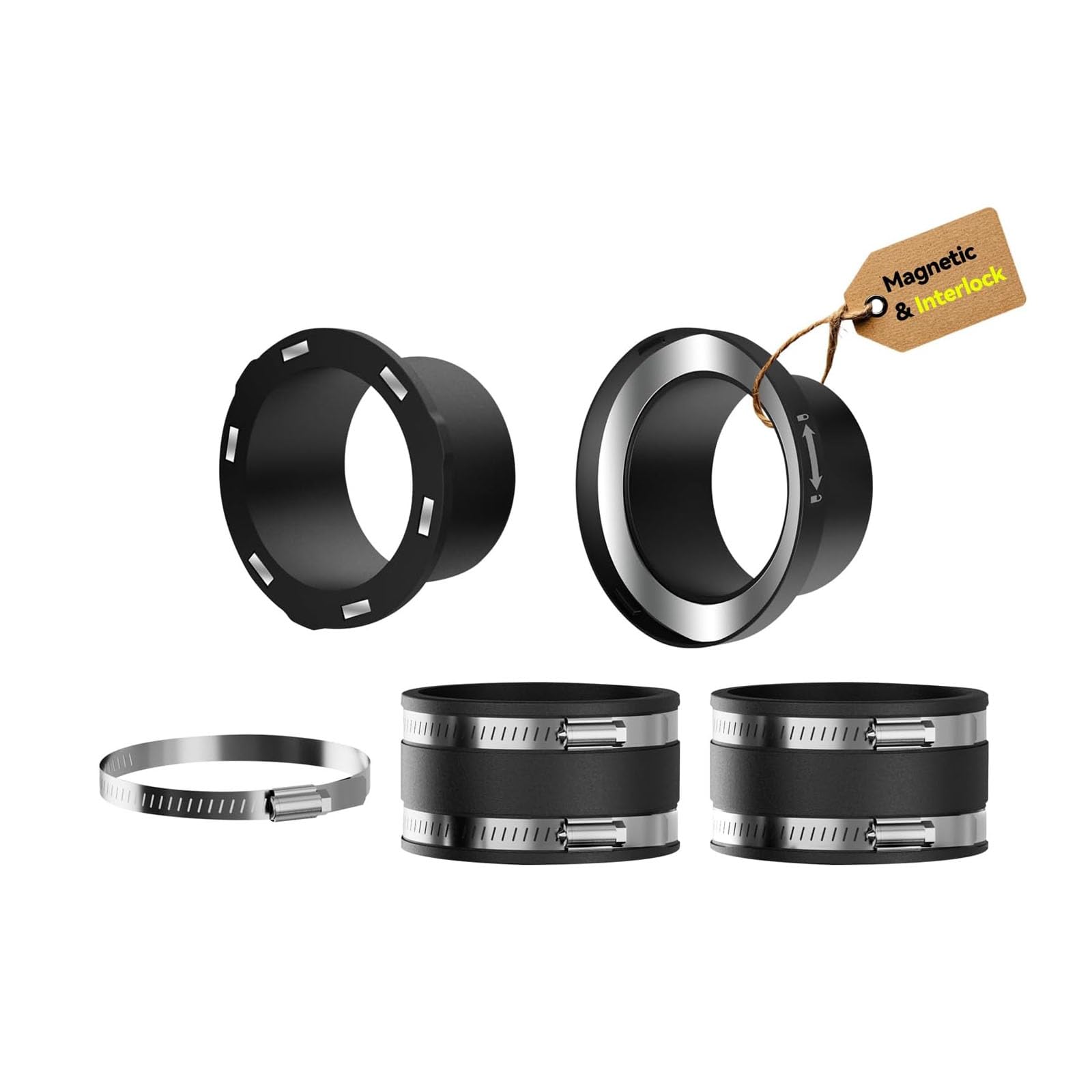 Jamieka 5Pcs Hose Attach Adapters Build For Various Power Tools Good Efficiency Hose Fitting