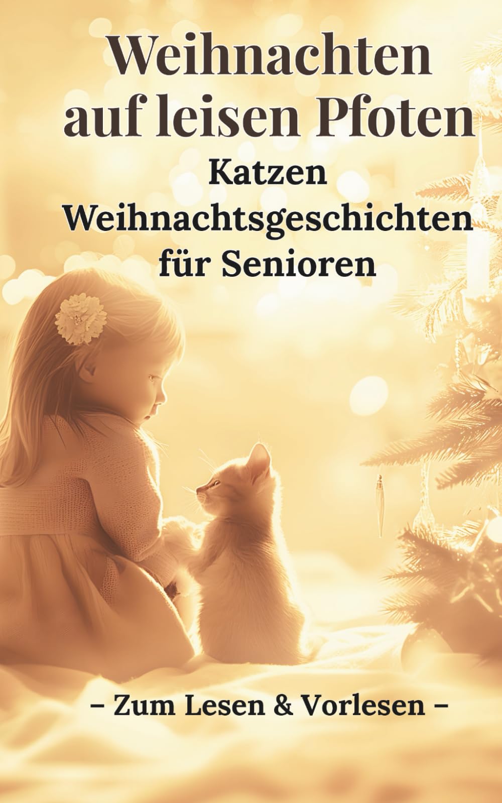 Katzen Weihnachtsgeschichten für Senioren: Weihnachten auf leisen Pfoten - zum Lesen und Vorlesen -