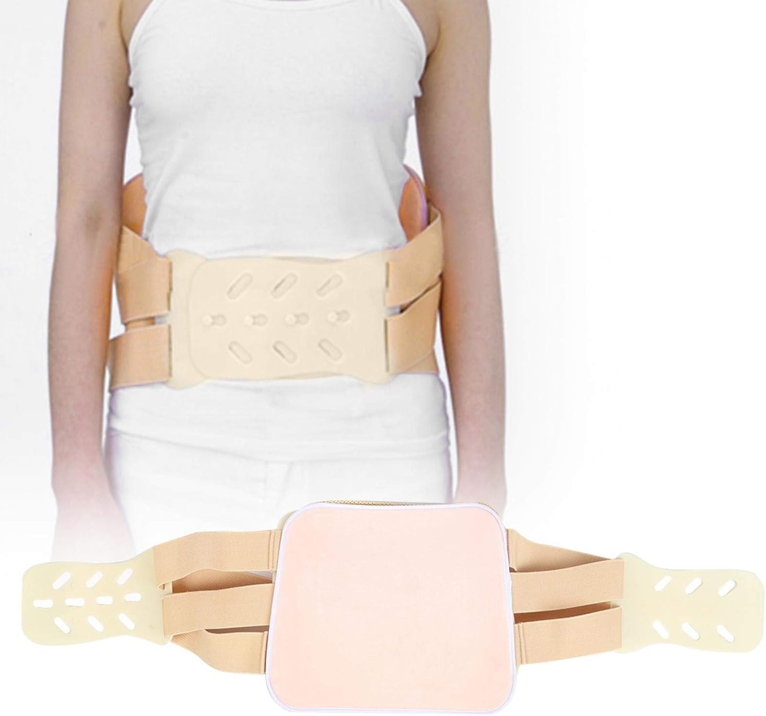 Body Shaping Adopts Integrated Plastic Plate Waist Belt for Burning More Belly Fat for Waist Training for Protecting Spine