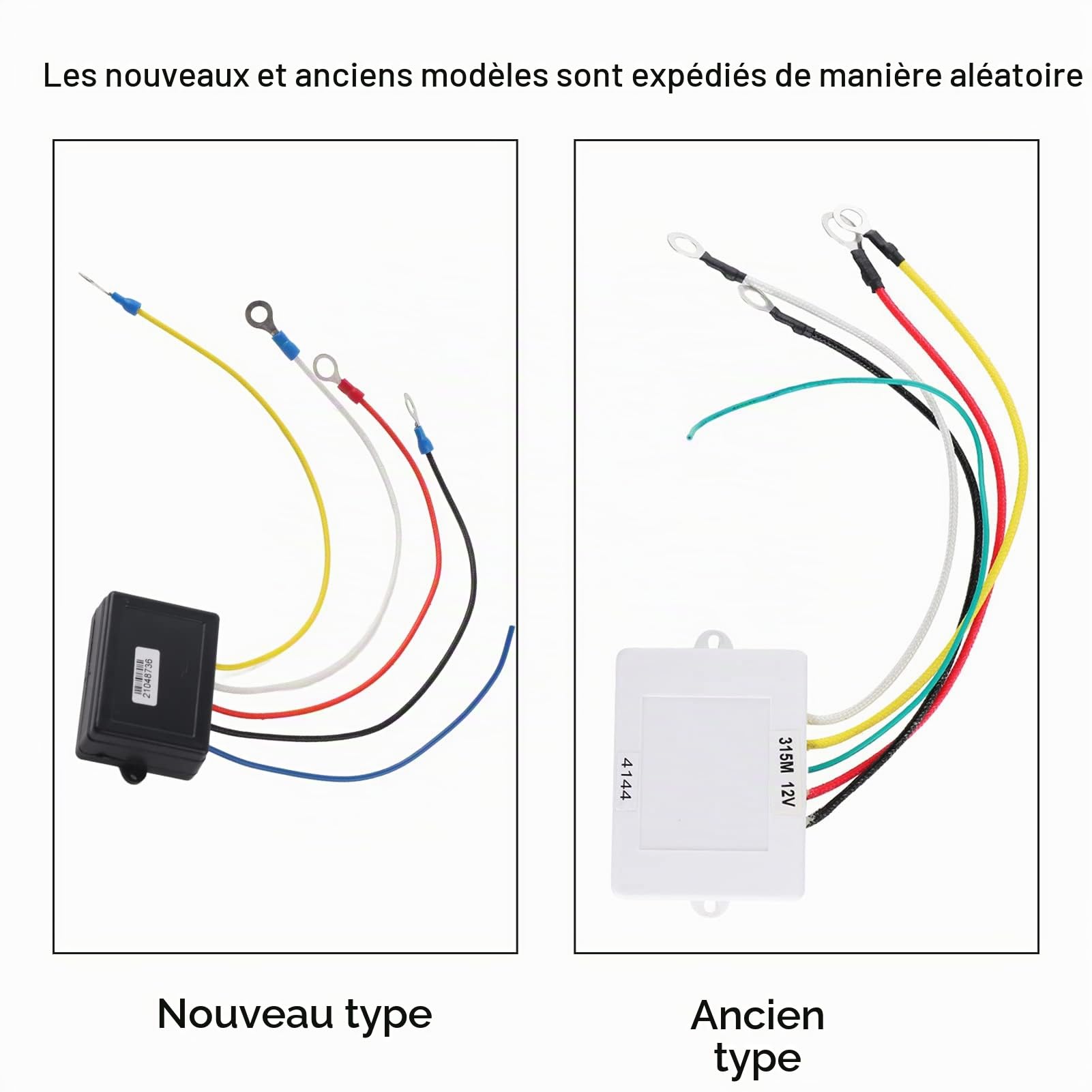 Akozon Ancre Télécommande Guindeau Interrupteur sans Fil Contrôleur de Garniture Accessoire de Voile de Bateau Marin 2 émetteur Contrôleur de Voile Accessoire de Bateau