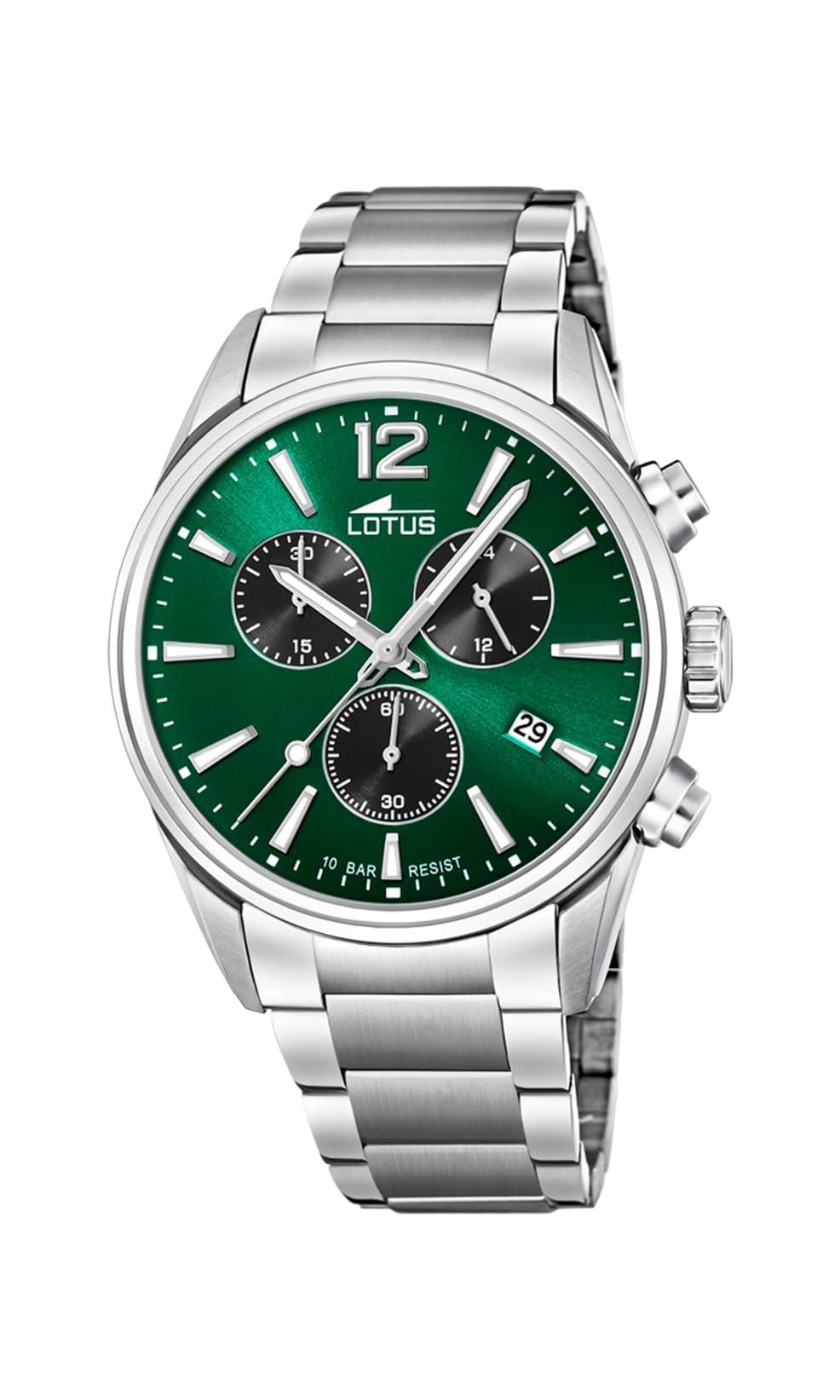 LOTUS Reloj Analógico para Hombre de Cuarzo con Correa en Acero Inoxidable 18690/4