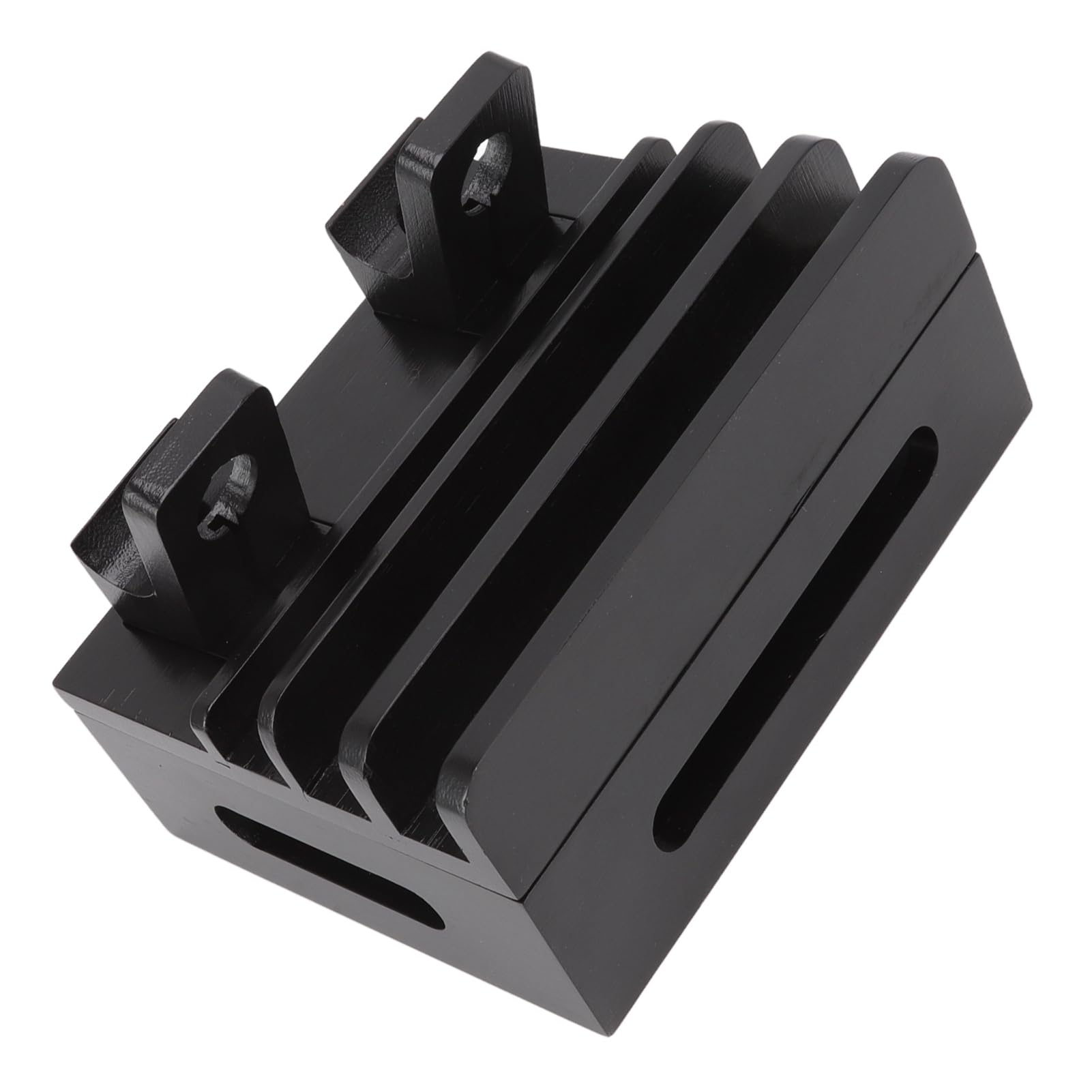 Caricatore da Tavolo in Bambù Naturale 5 Porte Organizer (BLACK)