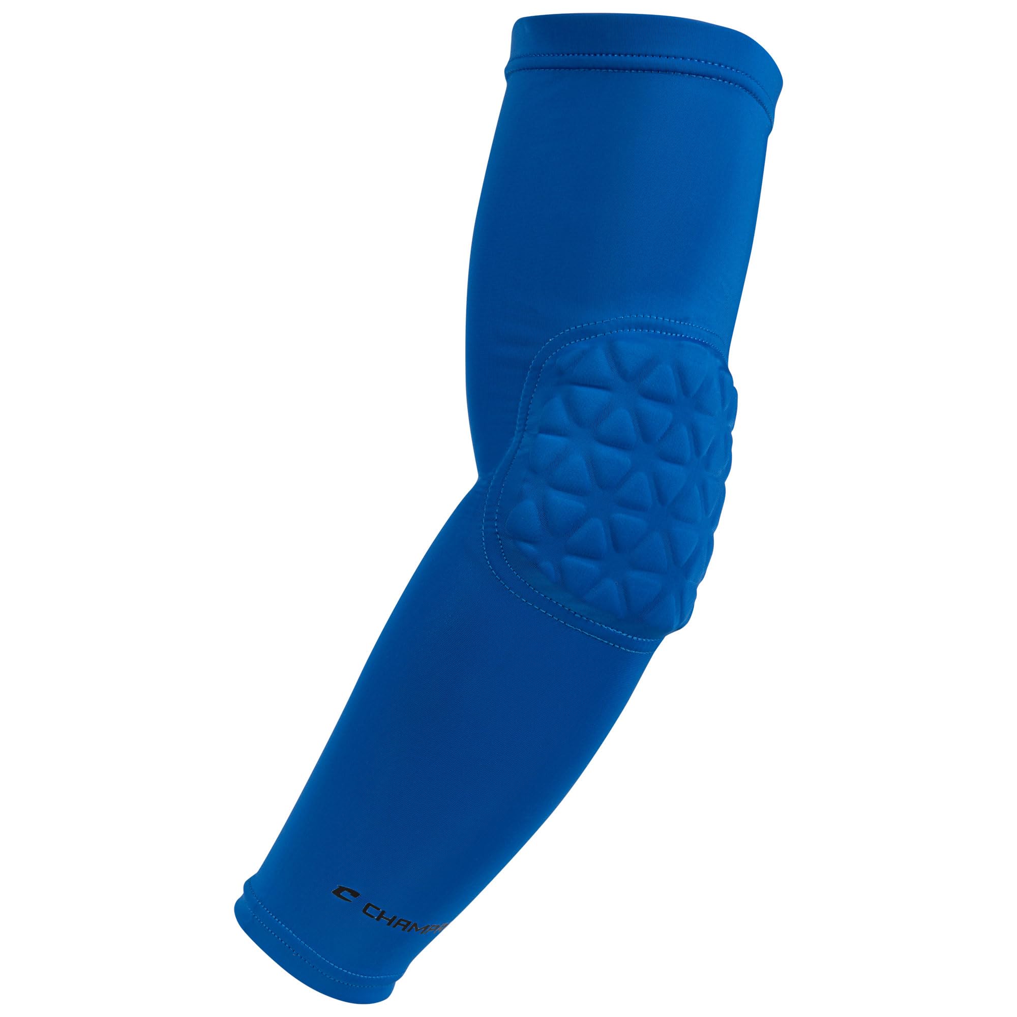 CHAMPRO Tri-Flex Compression Arm Sleeve with Padded Elbow for Football, Basketball, and More