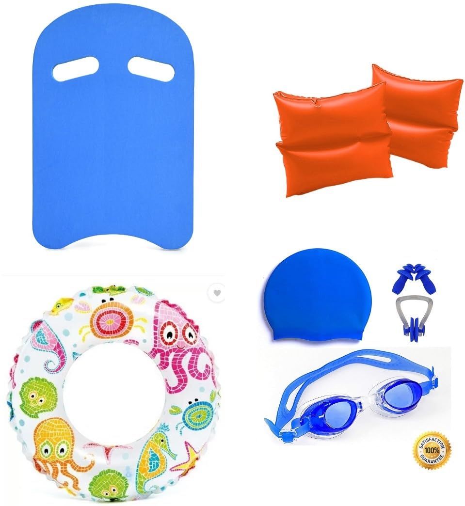 See full amazon price history chart for ArrowMax Swimming Kickboard,Arm Band,Tube,Cap,Google,Earplug,Noseplug-(6-10 Years) Swimming Kit () ArrowMax Swimming Kickboard,Arm Band,Tube,Cap,Google,Earplug,Noseplug-(6-10 Years) Swimming Kit () (B0C9WHJ585) Amazon Price History, Amazon Price Tracker