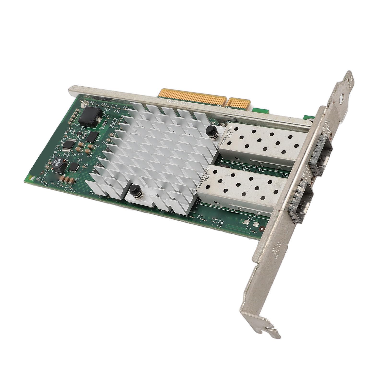 Scheda di rete 10Gb SFP+, Adattatore Ethernet PCIe Dual Port, Connettività Convergente ad Alta Velocità per Server e Data Center, 1 Pezzo PCB