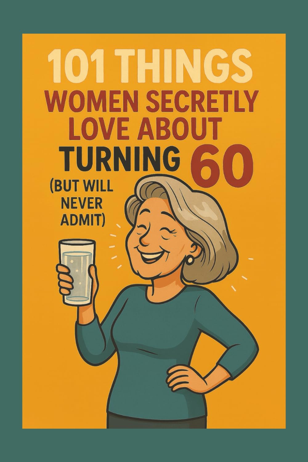 101 Things Women Secretly Love About Turning 60 (But Will Never Admit): A Funny, Relatable, and Empowering Gift Book for Women Turning 60 — The Perfect 60th Birthday Present for Her