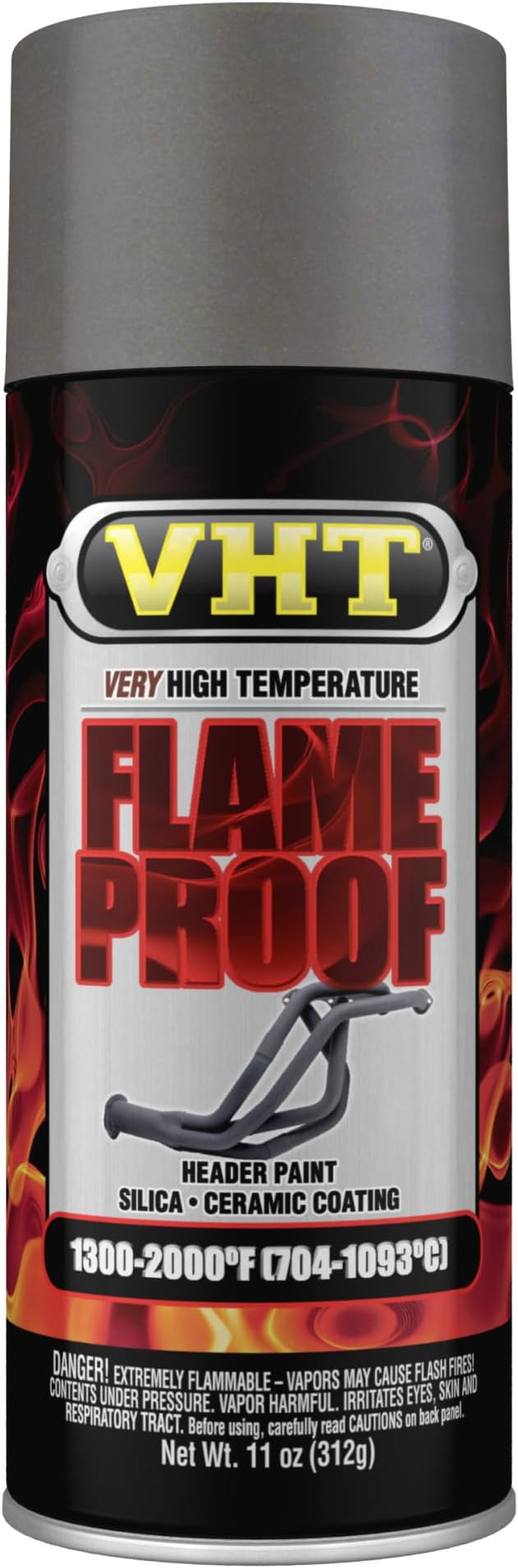 VHT SP998 FlameProof Coating Cast Iron Paint Can - 11 oz.