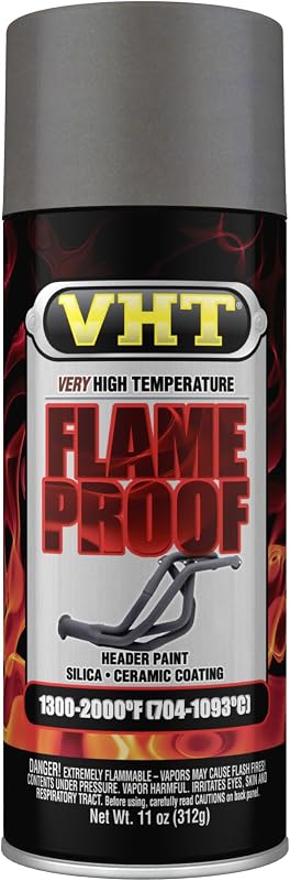 Tinta Cerâmica VHT Flameproof para Alta Temperatura, Cinza Primer Fosco – Lata de 11 oz (312 g)