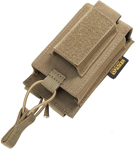 Miniatura 12 de EXCELLENT ELITE SPANKER Funda para rifle elástico Mag M4 M14 M16 AK AR para rifle elástico M4 M14 M16 AK AR para bolsa de pistola Mag Doble-Negro