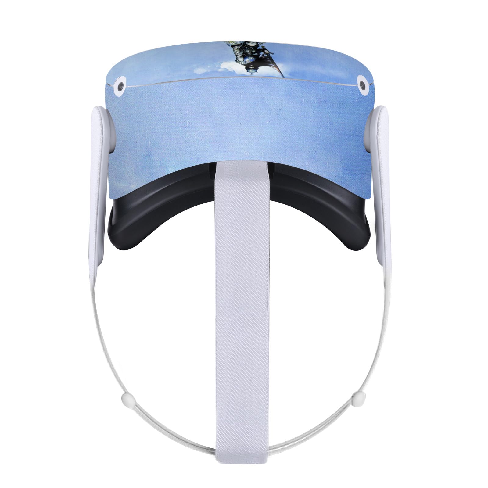 Head Case Designs Officially Licensed Frank Frazetta Silver Warrior Medieval Fantasy Art Vinyl Sticker Skin Decal Cover Compatible with Meta Quest 2