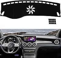 Vista 17 de TUCAREST Funda para salpicadero Compatible con 2014-2020 Nissan Rogue (T32) / 2017-2022 Rogue Sport S (No Rogue Select) Alfombrilla antideslizante